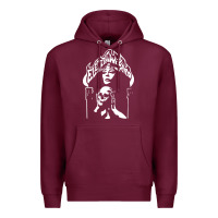 Burgundy Electric Wizard Premium Hoodie - Craftify