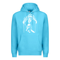 Ocean Blue Electric Wizard Premium Hoodie - Craftify