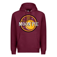 Burgundy moon pie Premium Hoodie - Craftify