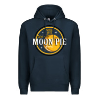 Navy moon pie Premium Hoodie - Craftify