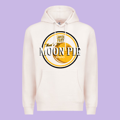 Moon Pie Premium Hoodie Designed By Craftify