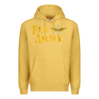 Antique Gold Vintage Fly Army Military Pilot Army Aviation Branch Premium Hoodie - Craftify