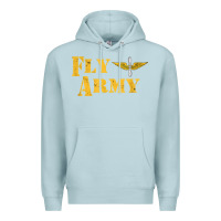 Blue Mist Vintage Fly Army Military Pilot Army Aviation Branch Premium Hoodie - Craftify