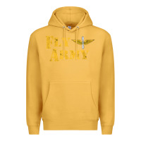 Mustard Vintage Fly Army Military Pilot Army Aviation Branch Premium Hoodie - Craftify
