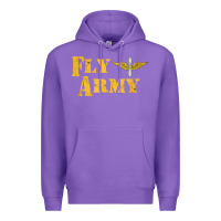 Purple Vintage Fly Army Military Pilot Army Aviation Branch Premium Hoodie - Craftify