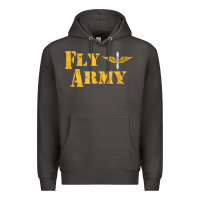 Smoke Vintage Fly Army Military Pilot Army Aviation Branch Premium Hoodie - Craftify