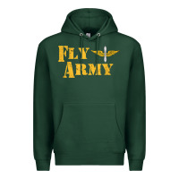 Sports Green Vintage Fly Army Military Pilot Army Aviation Branch Premium Hoodie - Craftify
