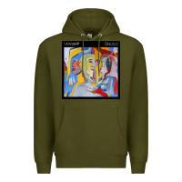 Army Green Skinshape - Oracolo Premium Hoodie - Craftify
