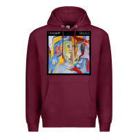 Burgundy Skinshape - Oracolo Premium Hoodie - Craftify