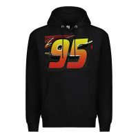 Black No 95 McQueen Premium Hoodie - Craftify