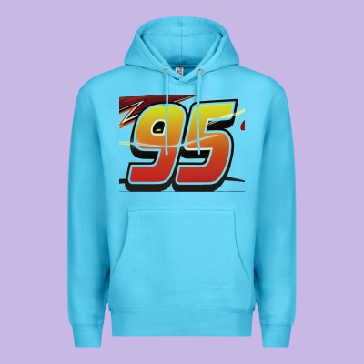 No 95 Mcqueen Premium Hoodie Designed By Craftify