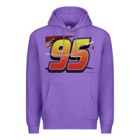 Purple No 95 McQueen Premium Hoodie - Craftify