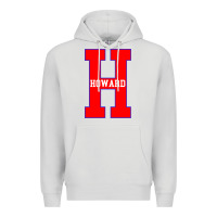 Dove Grey howard letter Premium Hoodie - Craftify