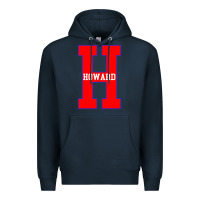 Navy howard letter Premium Hoodie - Craftify