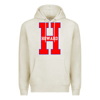 Oatmeal Heather howard letter Premium Hoodie - Craftify