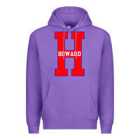 Purple howard letter Premium Hoodie - Craftify