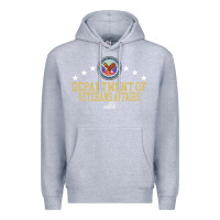 Heather Grey department of veterans affairs Premium Hoodie - Craftify