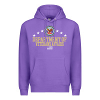 Purple department of veterans affairs Premium Hoodie - Craftify