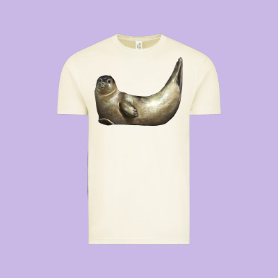 Sea Seal Vintage Tee Designed By Lillyallendesigns