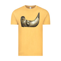 Vintage Mustard sea seal Vintage Tee - LillyAllenDesigns