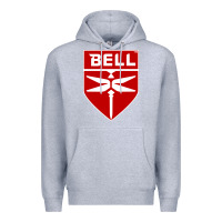 Heather Grey Bell Helicopter Textron Aerospace Premium Hoodie - Craftify