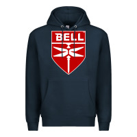 Navy Bell Helicopter Textron Aerospace Premium Hoodie - Craftify