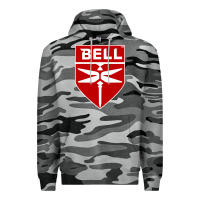 Slate Camo Bell Helicopter Textron Aerospace Premium Hoodie - Craftify