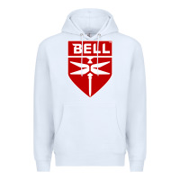 White Bell Helicopter Textron Aerospace Premium Hoodie - Craftify