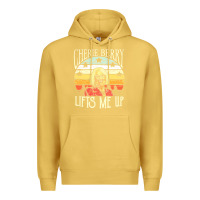 Antique Gold cherie berry lifts me up Premium Hoodie - Craftify