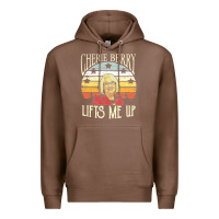 Chestnut cherie berry lifts me up Premium Hoodie - Craftify