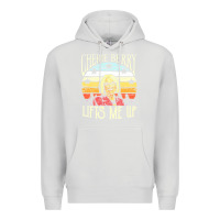 Dove Grey cherie berry lifts me up Premium Hoodie - Craftify