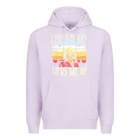 Lilac cherie berry lifts me up Premium Hoodie - Craftify