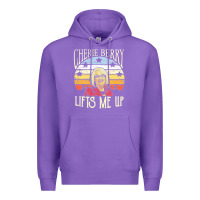 Purple cherie berry lifts me up Premium Hoodie - Craftify