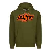 Army Green Oklahoma St University Premium Hoodie - Craftify
