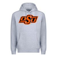 Heather Grey Oklahoma St University Premium Hoodie - Craftify