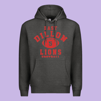 Friday Night Lights East Dillon Lions Football Jersey Premium Hoodie Designed By Craftify