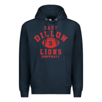 Navy Friday Night Lights East Dillon Lions Football Jersey Premium Hoodie - Craftify