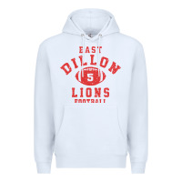 White Friday Night Lights East Dillon Lions Football Jersey Premium Hoodie - Craftify