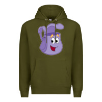 Army Green dora the backpack   1 Premium Hoodie - Craftify