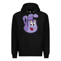 Black dora the backpack   1 Premium Hoodie - Craftify