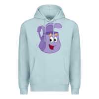 Blue Mist dora the backpack   1 Premium Hoodie - Craftify