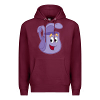 Burgundy dora the backpack   1 Premium Hoodie - Craftify