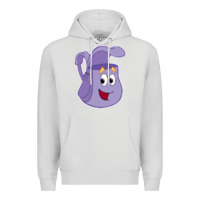Dove Grey dora the backpack   1 Premium Hoodie - Craftify
