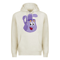 Oatmeal Heather dora the backpack   1 Premium Hoodie - Craftify