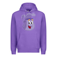 Purple dora the backpack   1 Premium Hoodie - Craftify