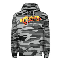 Slate Camo Cheers Tv Show Premium Hoodie - Craftify