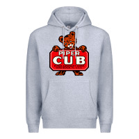 Heather Grey #piper aircraft corp Premium Hoodie - Craftify