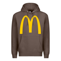 Coffee mcd onald's golden arches Premium Hoodie - Craftify