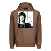 Chestnut Jane Fonda Mugshot GIFT Premium Hoodie - Craftify