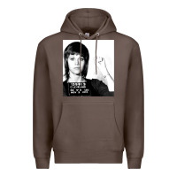 Coffee Jane Fonda Mugshot GIFT Premium Hoodie - Craftify